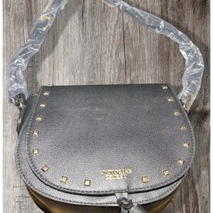 Victoria Secret Crossbody Balck Bag Studded Night Out Evening Bag Brand new